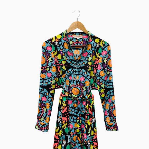 Mara Hoffman Neón Vent Back Mini Dress‎ Women’s Size XS - Picture 3 of 9